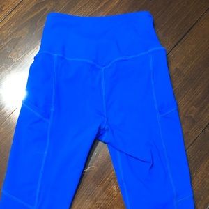 P’Tula High Waisted Leggings (Cobalt Blue)